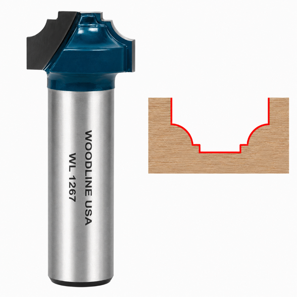 PLUNGING MOLDING ROUTER BITS – Woodline USA