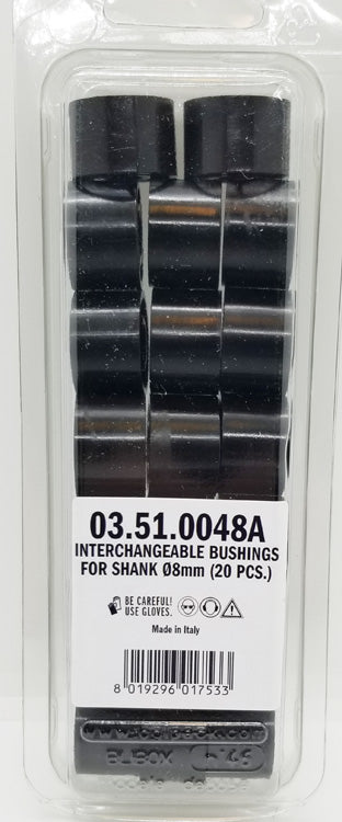 03.51.0048A Holders for 8mm shanks pkg/20