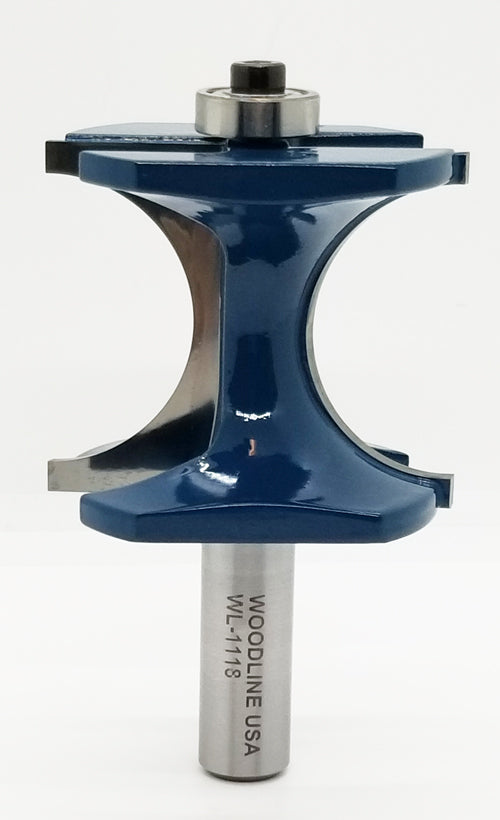 WL1118 1-1/2" Bead Opening, 3/4" Radius, 1-7/8" Cut Length, 1/2" Shank Woodline USA