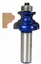 Classic Palace Router Bit WL-1226 1/4" Radius, 1-1/8" Dia, 3/4" Cut Length, 1/2" Shank Woodline USA