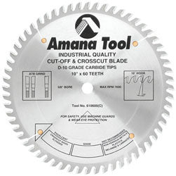 10" CUT-OFF & CROSSCUT