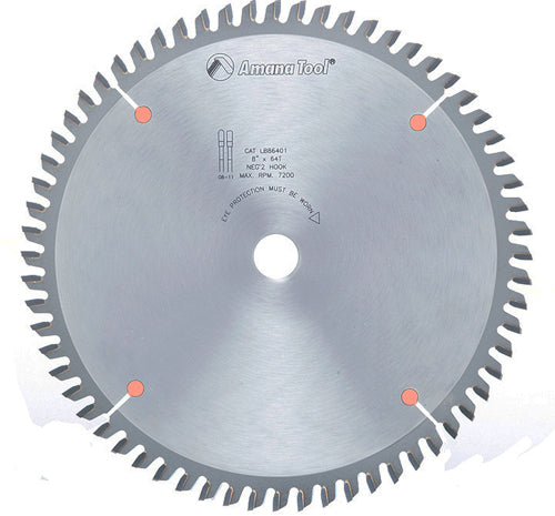 NON-MELT SAW BLADES FOR PLASTICS & ACRYLICS