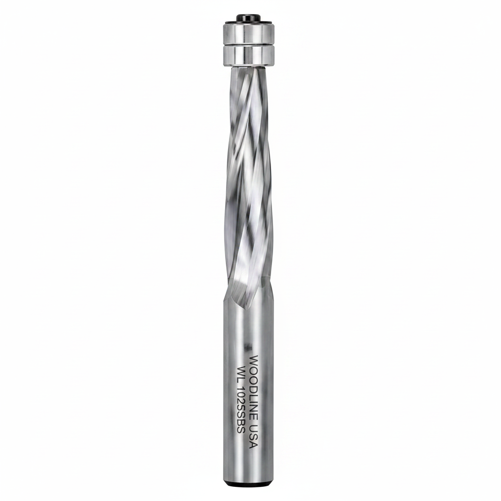 FLUSH TRIM 2 FLUTE ROUTER BITS 1/2" SHANK