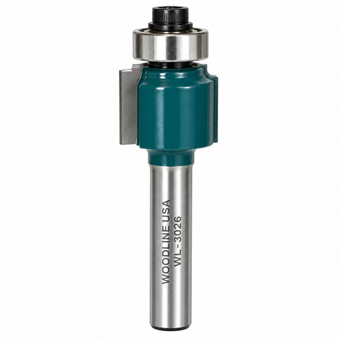 ROUNDOVER ROUTER BITS 1/4" SHANK
