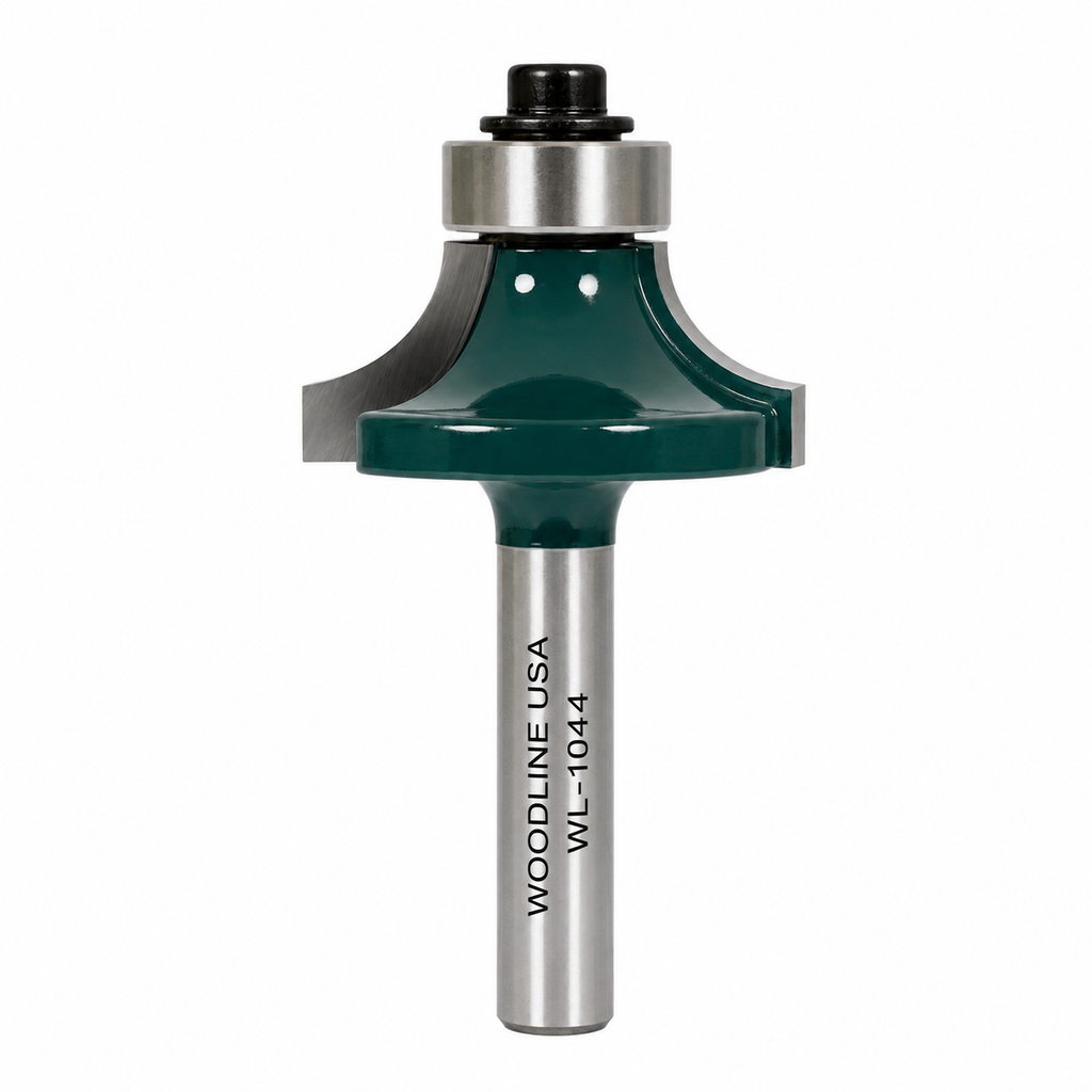 ROUNDOVER ROUTER BITS 1/4" SHANK