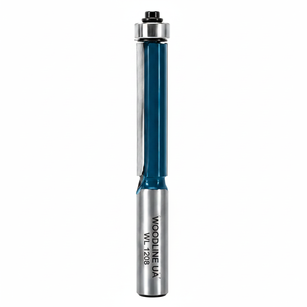 FLUSH TRIM 2 FLUTE ROUTER BITS 1/2" SHANK