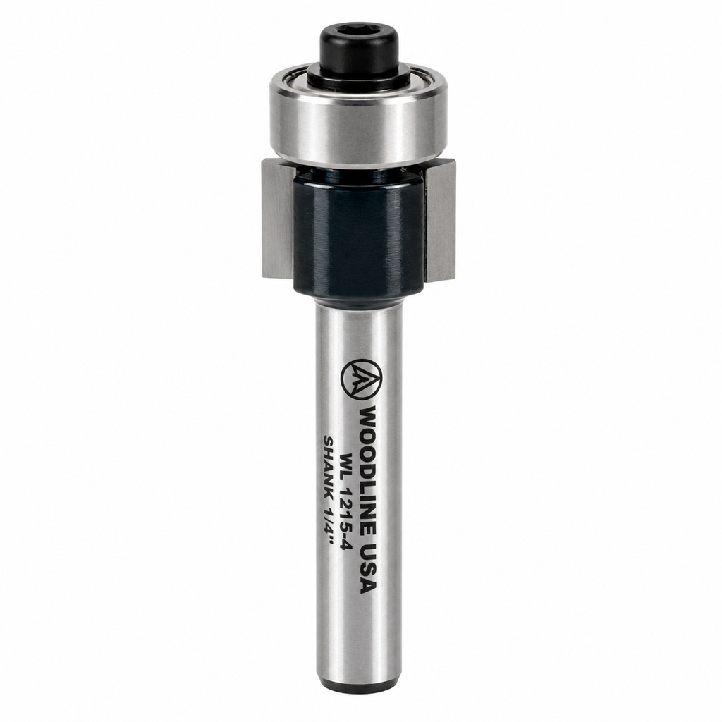 FLUTED LAMINATE TRIMMER ROUTER BITS
