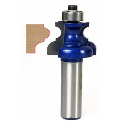 Classic Palace Router Bit WL-1226 1/4" Radius, 1-1/8" Dia, 3/4" Cut Length, 1/2" Shank Woodline USA