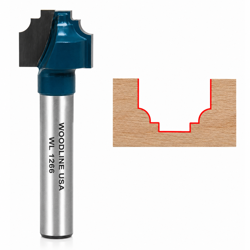 PLUNGING MOLDING ROUTER BITS