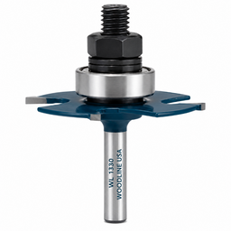 SLOT CUTTER 4 WING ROUTER BITS
WL-1330 1/16″ Kerf, 1-7/8″ Dia, 1/2″ Cut Depth, 1/4″ Shank Woodline USA