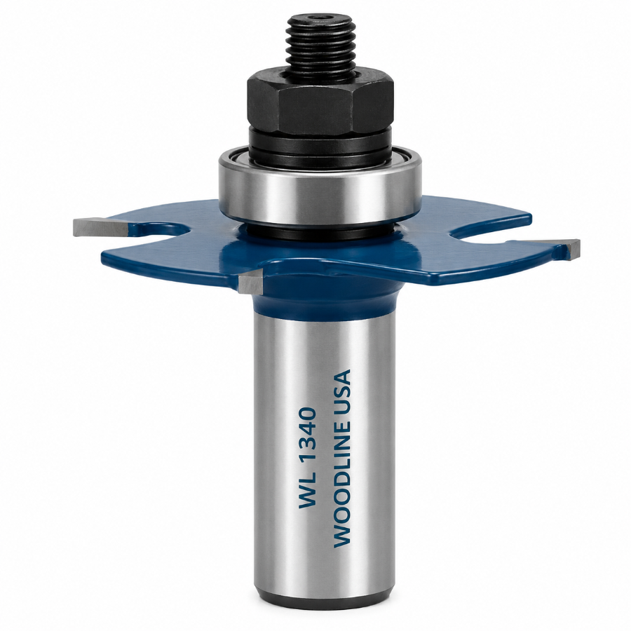 SLOT CUTTER 4 WING ROUTER BITS
WL-1340 1/16″ Kerf, 1-7/8″ Dia, 1/2″ Cut Depth, 1/2″ Shank Woodline USA