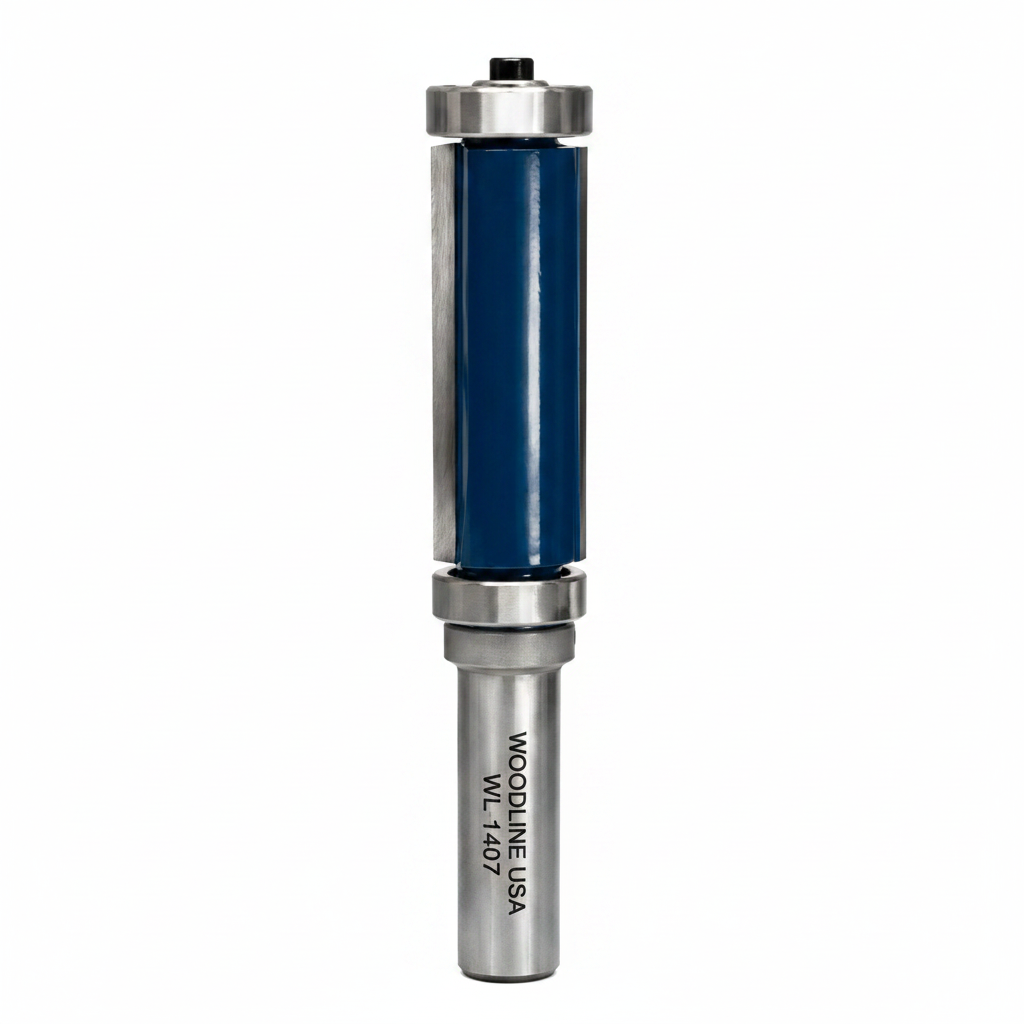 FLUSH TRIM 2 FLUTE ROUTER BITS 1/2" SHANK