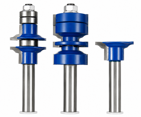 INTERIOR/EXTERIOR DOOR RAIL & STILE ROUTER BIT SETS