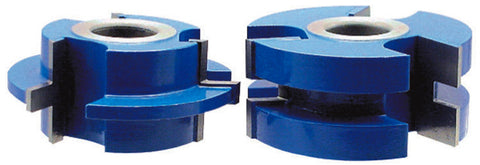 WL-1588 2-Piece Tongue & Groove 2-13/16" Dia, 1-3/16" Cutting Length, 1/4" Kerf X 3/8" Long Tooth, 3/4" Bore Set for 5/8" to 1" Material Woodline USA