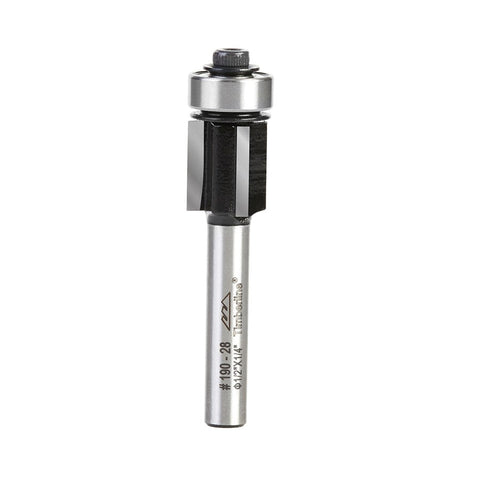3 Flute Flush Trim Router Bit 190-28 1/2" Dia, 1/2" Cut Length, 1/4" Shank Amana Timberline