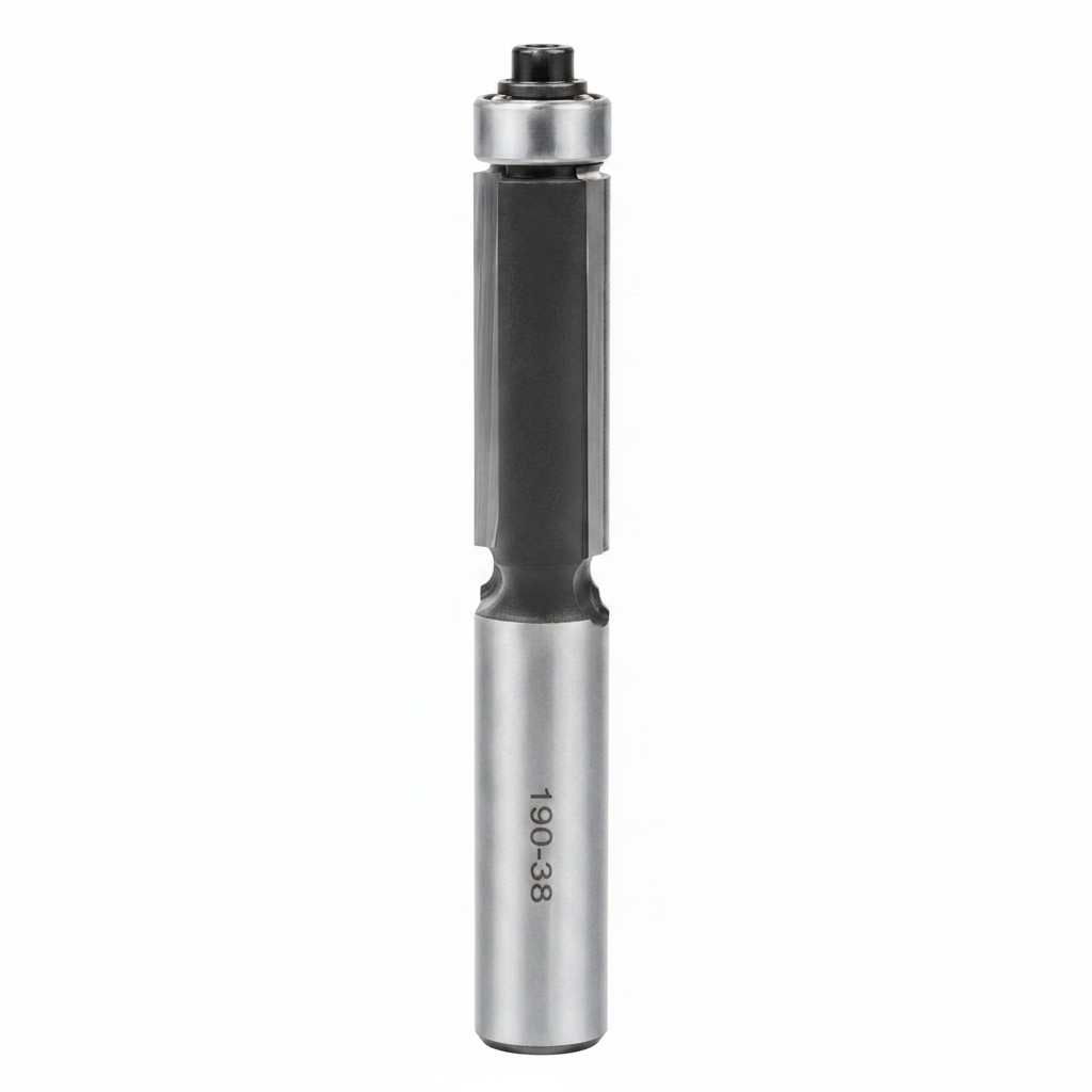 FLUSH TRIM 2 FLUTE ROUTER BITS 1/2" SHANK