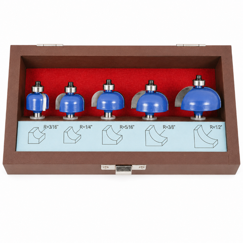WL-2004 COVE ROUTER BIT SET