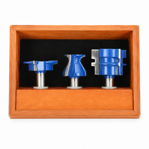 WL-2054 TriStar™ CABINET ACCESSORY ROUTER BIT SET