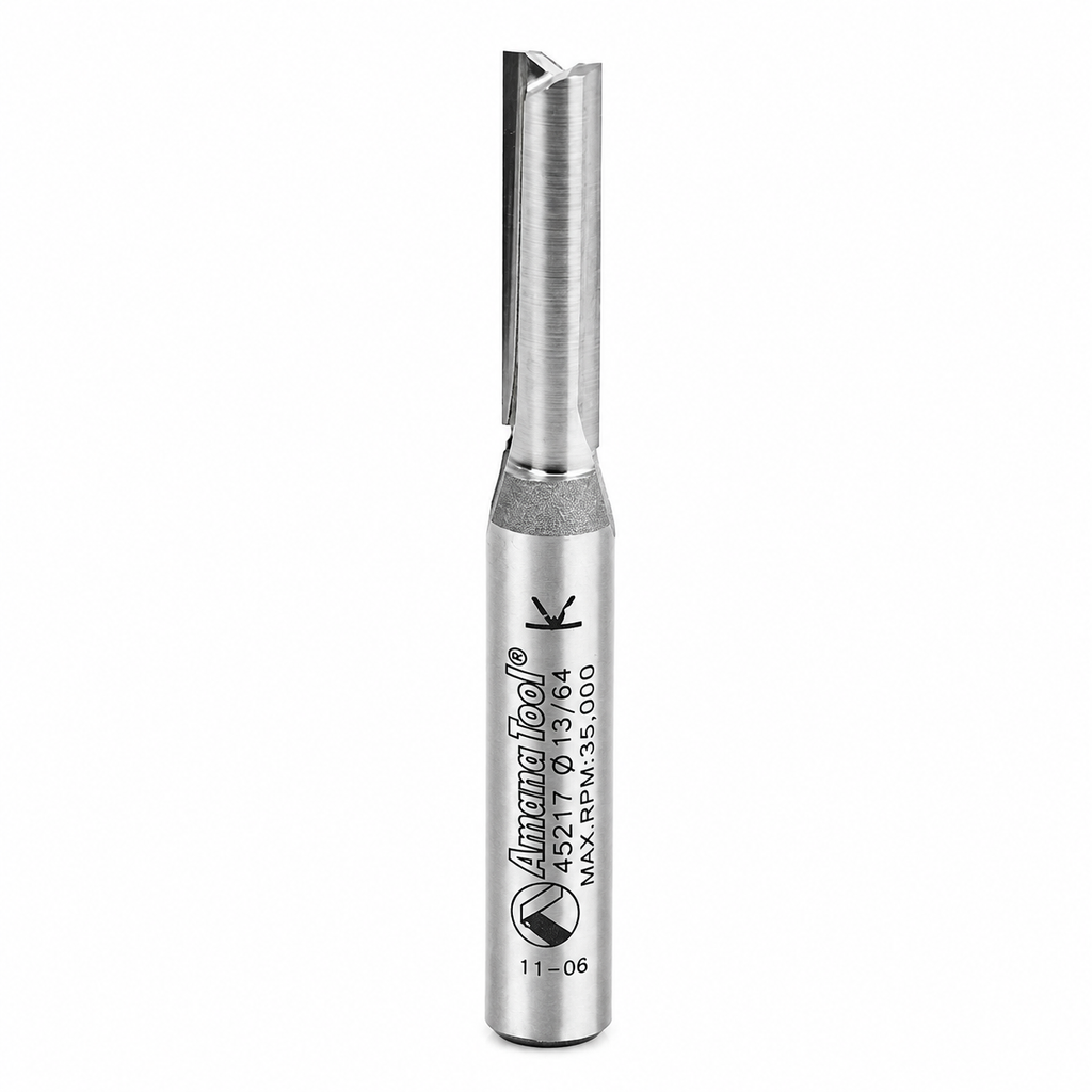 PLUNGING STRAIGHT ROUTER BITS