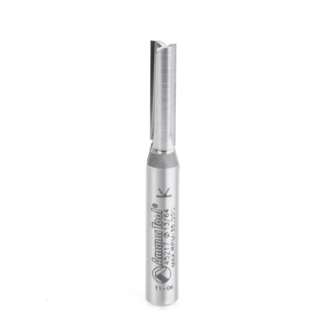 PLUNGING STRAIGHT ROUTER BITS