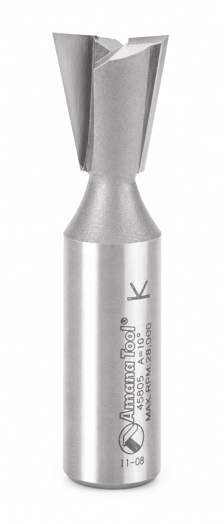 DOVETAIL 10° ROUTER BITS