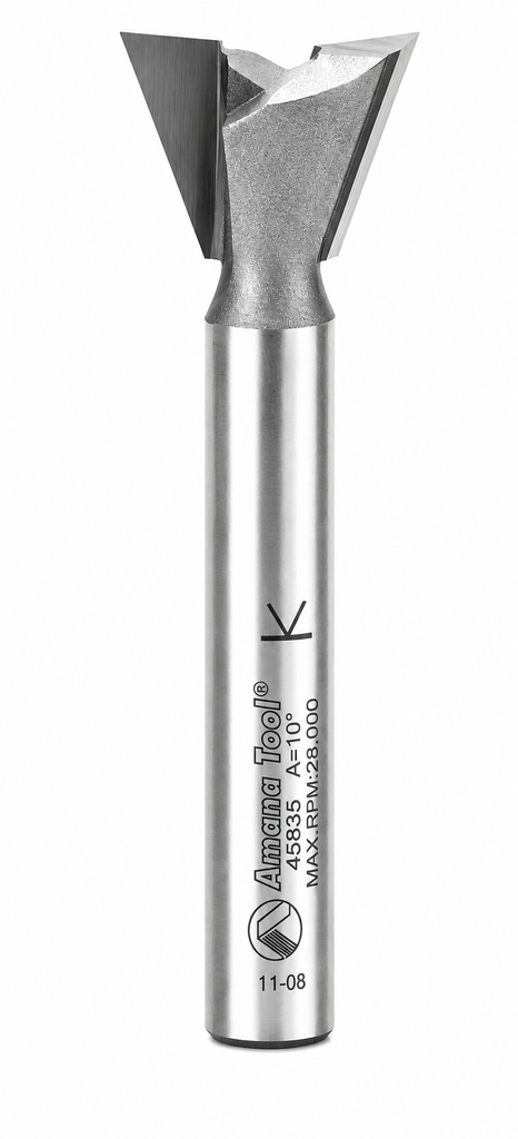 DOVETAIL 18° ROUTER BITS