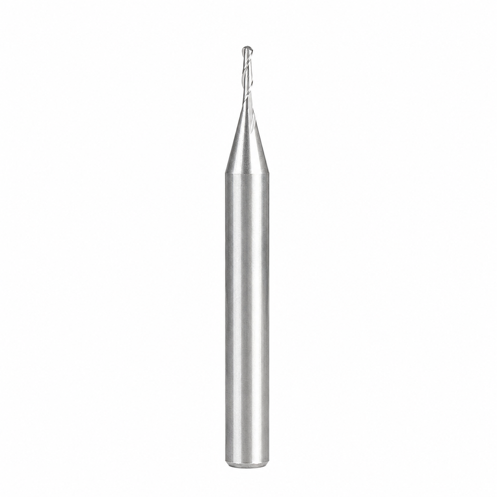 SOLID CARBIDE UPCUT BALLNOSE SPIRAL ROUTER BITS