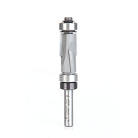 47164 Carbide Tipped Flush Trim Compression 1/2″ Dia, 1″ Cut Length, 1/4″ Shank, 2-7/8″ OAL Amana