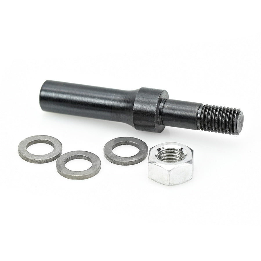 3 Wing Slot Cutter Router Bit 47602 Arbor only w/Nuts & Washers 3/8" Shank for Amana