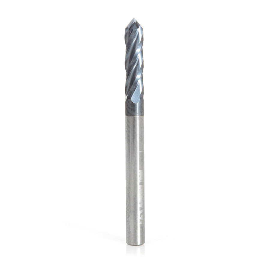 High Performance CNC Solid Carbide 90 Degree 'V' Spiral Drills