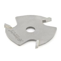 3 Wing Slot Cutter Router Bit 53206 1/8" Kerf, 1-7/8" Cut Dia, Slot Cutter ONLY Amana