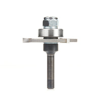 3 Wing Slot Cutter Router Bit 53407 5/32" Kerf (for biscuits or Ipe Clip™ deck fasteners), 1-7/8" Cut Dia, 1/4" Shank Amana