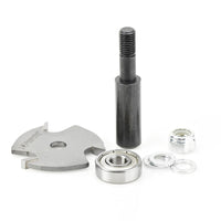 3 Wing Slot Cutter Router Bit 53408-1 3/16" Kerf, 1-7/8" Cut Dia, 1/2" Shank Amana