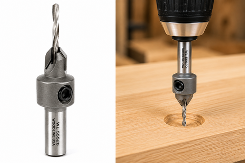 CARBIDE COUNTERSINKS 5/16" ROUND SHANK