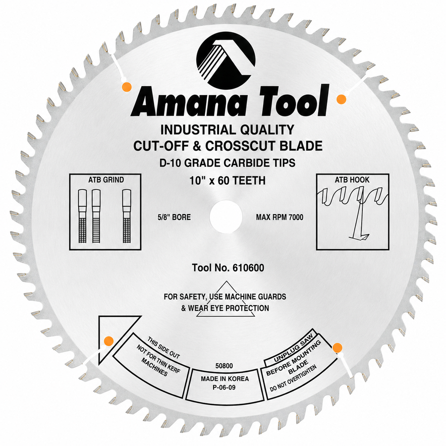 10" CUT-OFF & CROSSCUT
