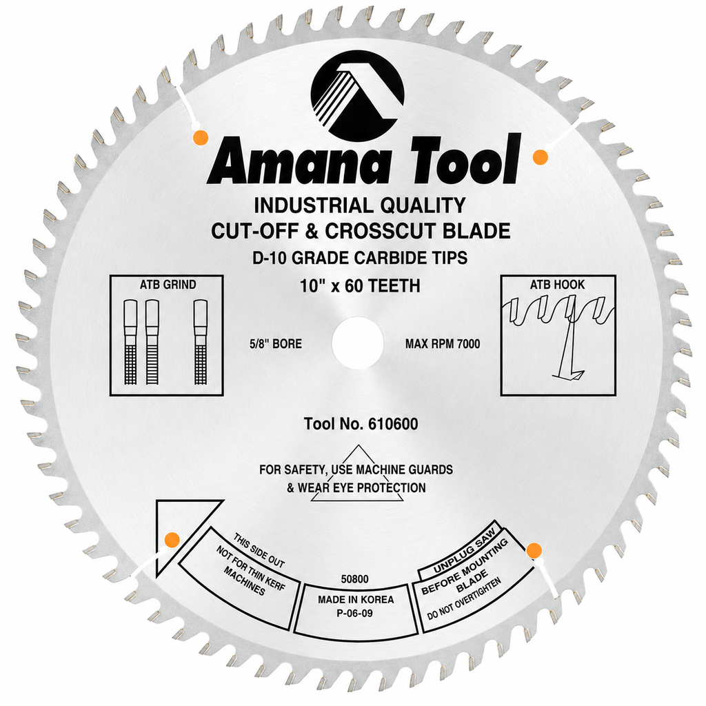10" CUT-OFF & CROSSCUT