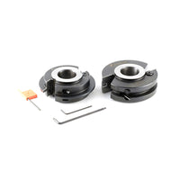 61218 Insert Carbide 2pc Adj Tongue & Groove Set,