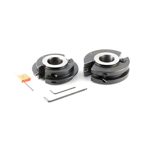 INSERT CARBIDE ADJUSTABLE TONGUE & GROOVE SHAPER CUTTERS