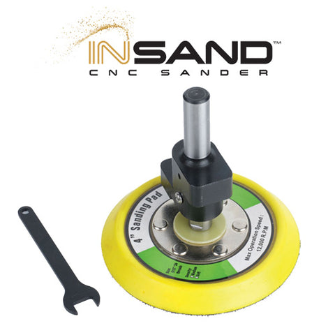 Amana Tool 61299 IN-SAND™ CNC Sander 4" Diameter x 1/2" Shank