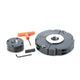 INSERT CARBIDE ADJUSTABLE GROOVE & RABBET 61356 Insert Carbide Adjustable Groove & Rabbet with Scorer 160mm (6-5/16″) Dia, 30.6 to 60mm (1-7/32″ to 2-3/8″) Kerf, 1-1/4″ Bore Amana Tool

