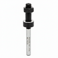3 Wing Slot Cutter Router Bit 7614 Arbor only w/Nut 1/4" Shank for CMT or Woodline