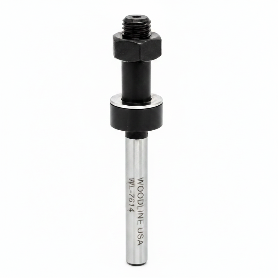 3 Wing Slot Cutter Router Bit 7614 Arbor only w/Nut 1/4" Shank for CMT or Woodline