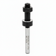 3 Wing Slot Cutter Router Bit 7614 Arbor only w/Nut 1/4" Shank for CMT or Woodline