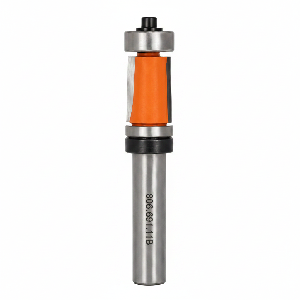 FLUSH TRIM 2 FLUTE ROUTER BITS 1/2" SHANK