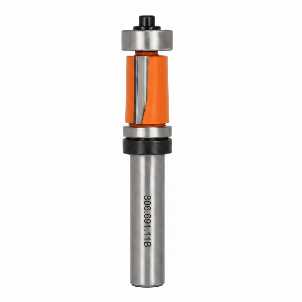 FLUSH TRIM 2 FLUTE ROUTER BITS 1/2" SHANK
