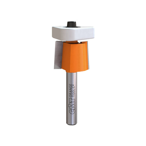 LAMINATE TRIM ROUTER BIT 807.128.11 1/2" Dia, 1/2" Cut Length, 1/4" Shank, 2-9/64" OAL, CMT