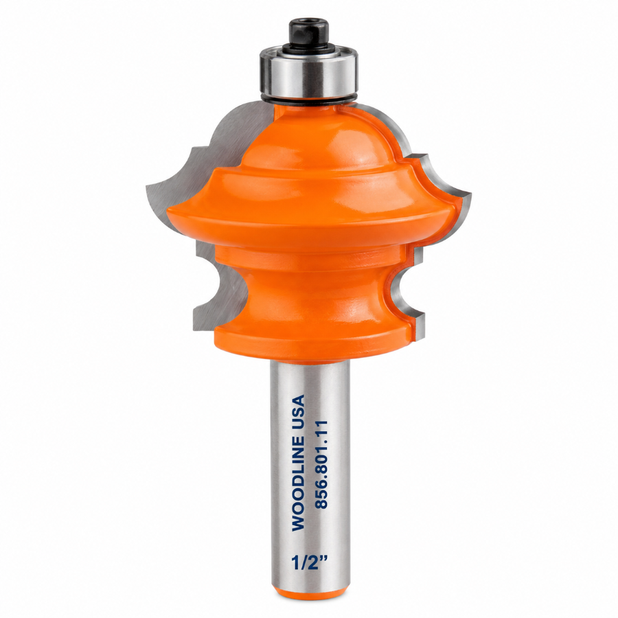 MULTI-PROFILE CUTTER ROUTER BITS