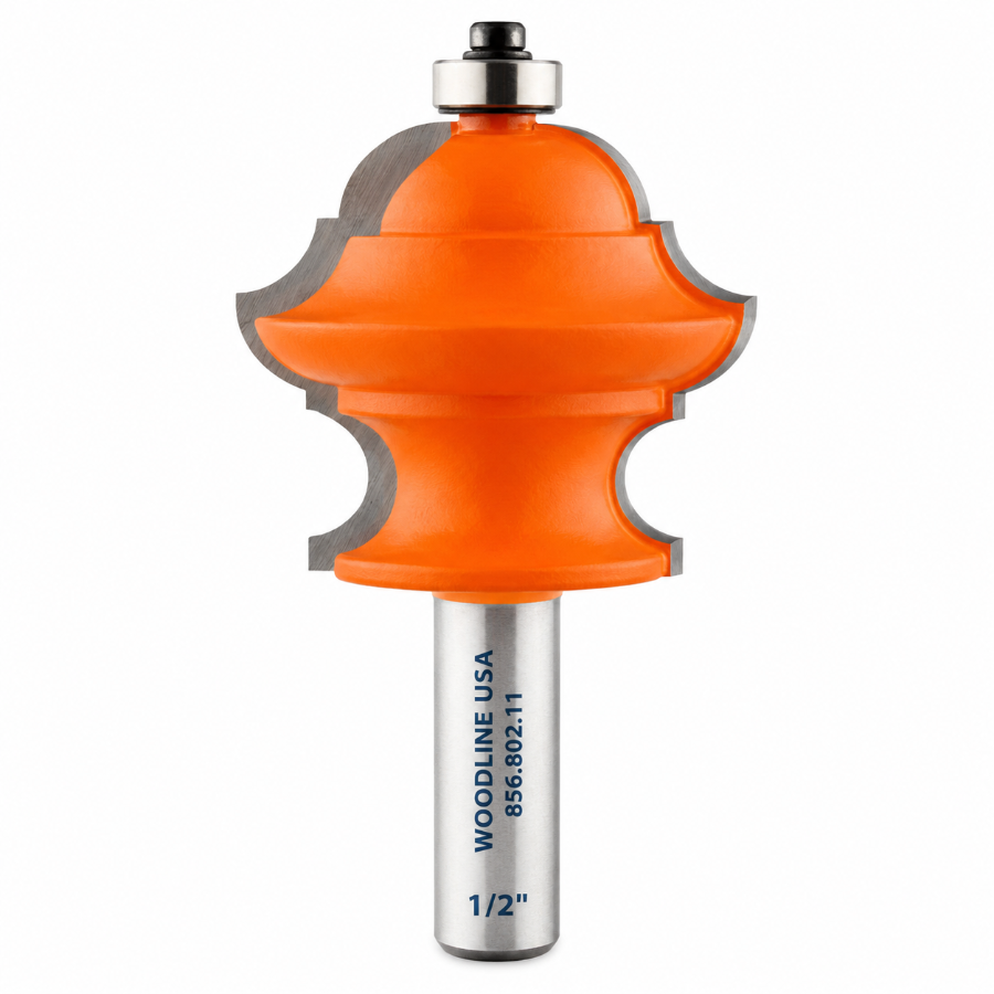 MULTI-PROFILE CUTTER ROUTER BITS