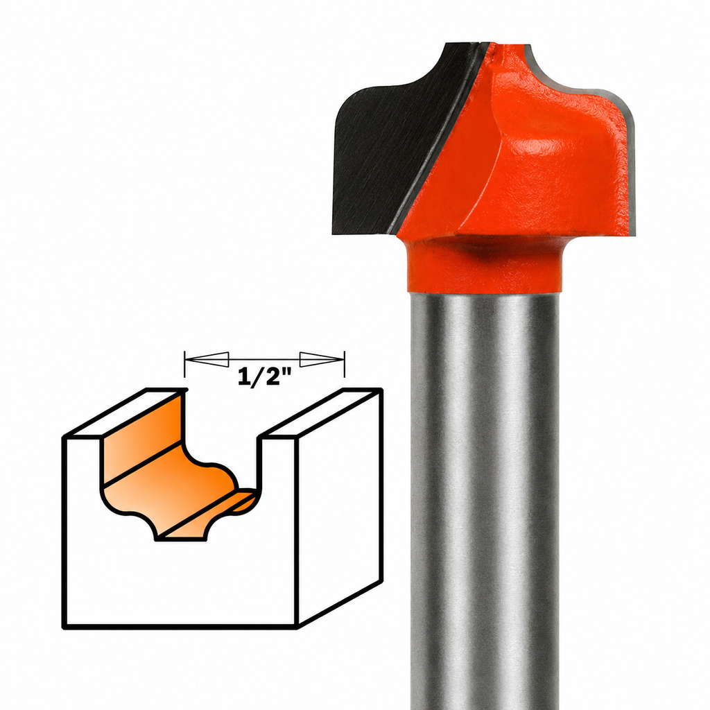 CMT PLUNGING MOLDING ROUTER BITS
