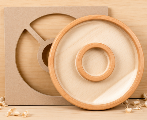 CONCENTRIC CIRCLE BOWL TEMPLATE